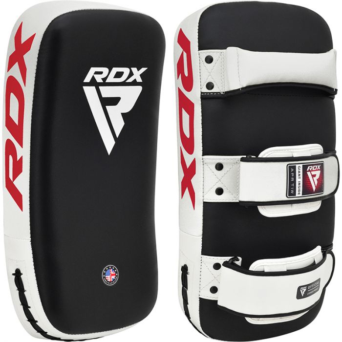 RDX T1 Curved Thai Kick Pad White