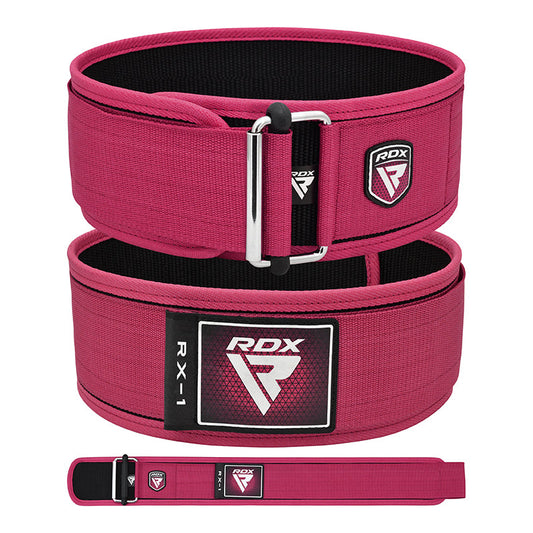 RDX RX1 Weight Lifting Belt For Women Pink