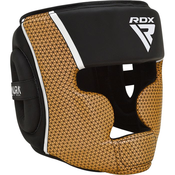 RDX HEAD GUARD AURA PLUS T-17 GOLD
