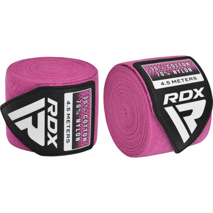 RDX WX Professional Boxing Hand Wraps Pink