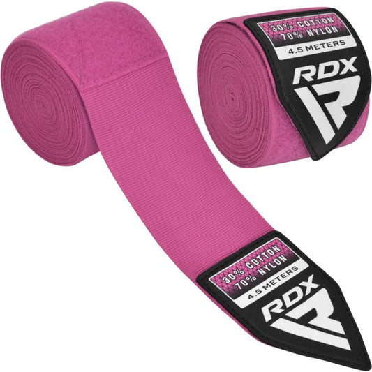 RDX WX Professional Boxing Hand Wraps Pink